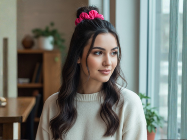 Llévalo como una coleta normal